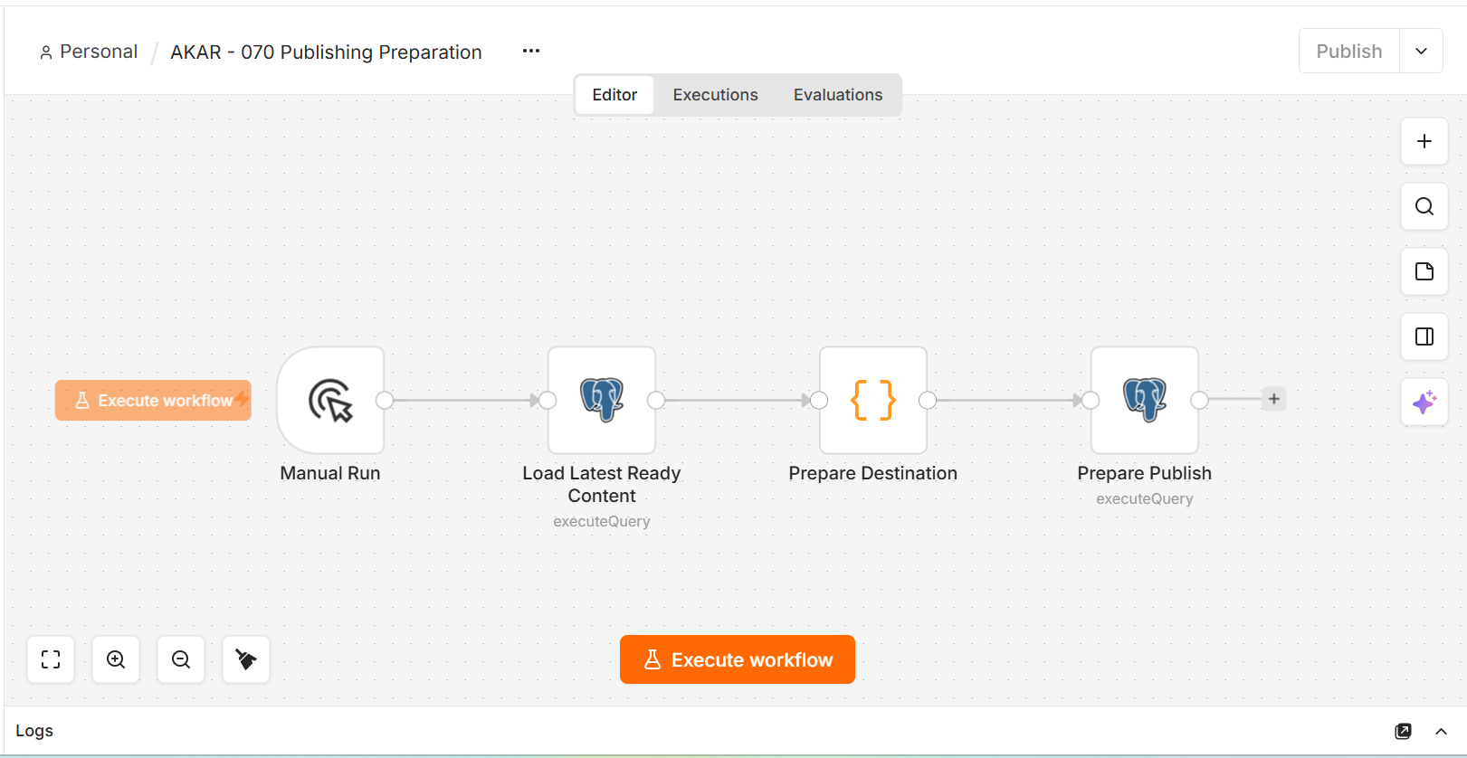 Kanvas n8n Publishing Preparation